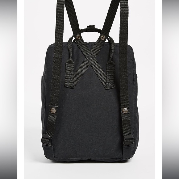 USED Black Fjallraven Kånken Backpack - Picture 2 of 4